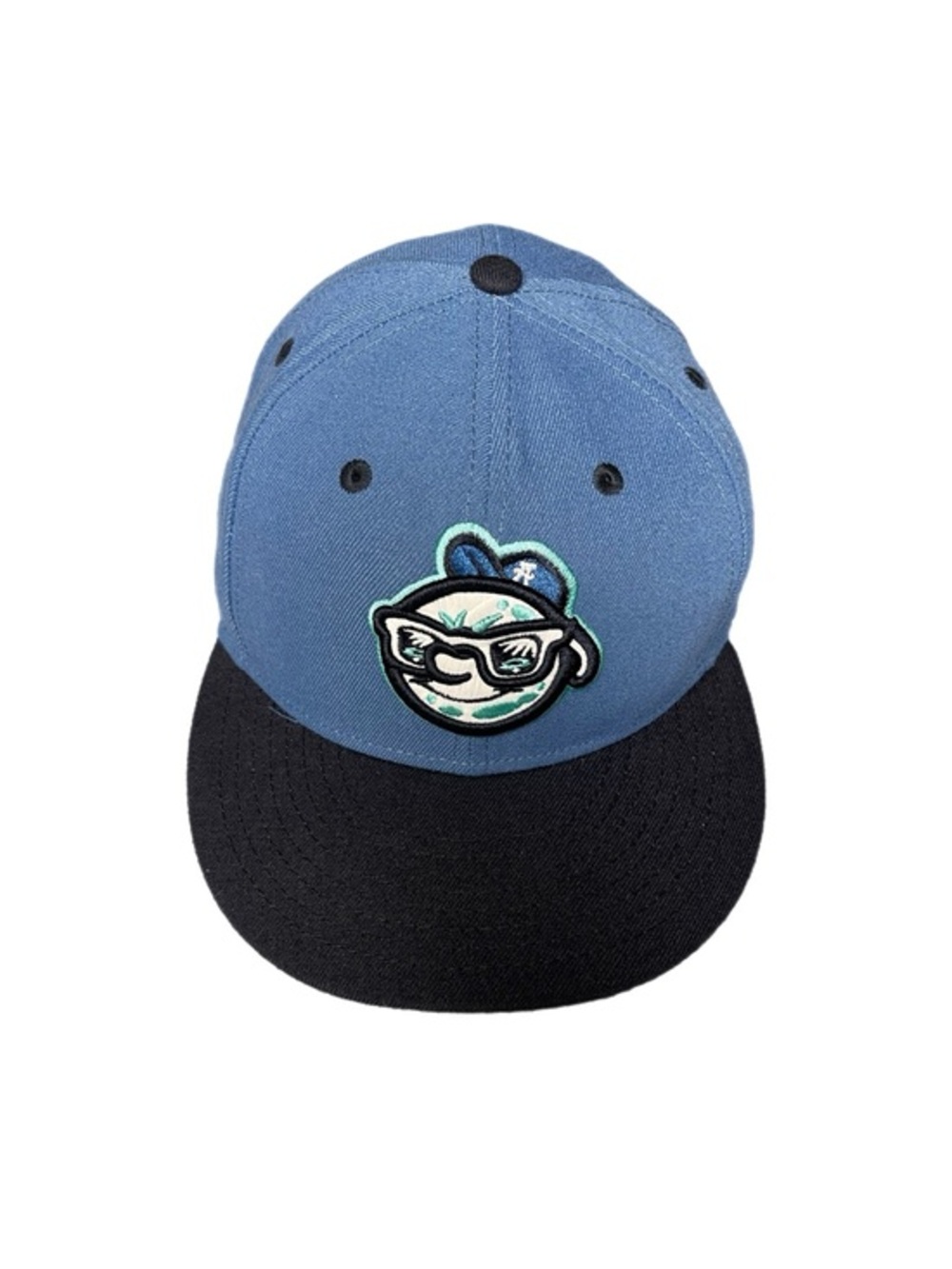 NWOT - Asheville Tourists Mr Moon Embroidered Fitted Hat